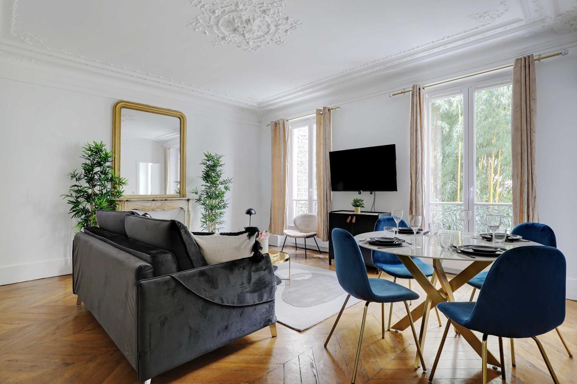 Magnificent - 1br-4p - Parc Monceau * Parigi