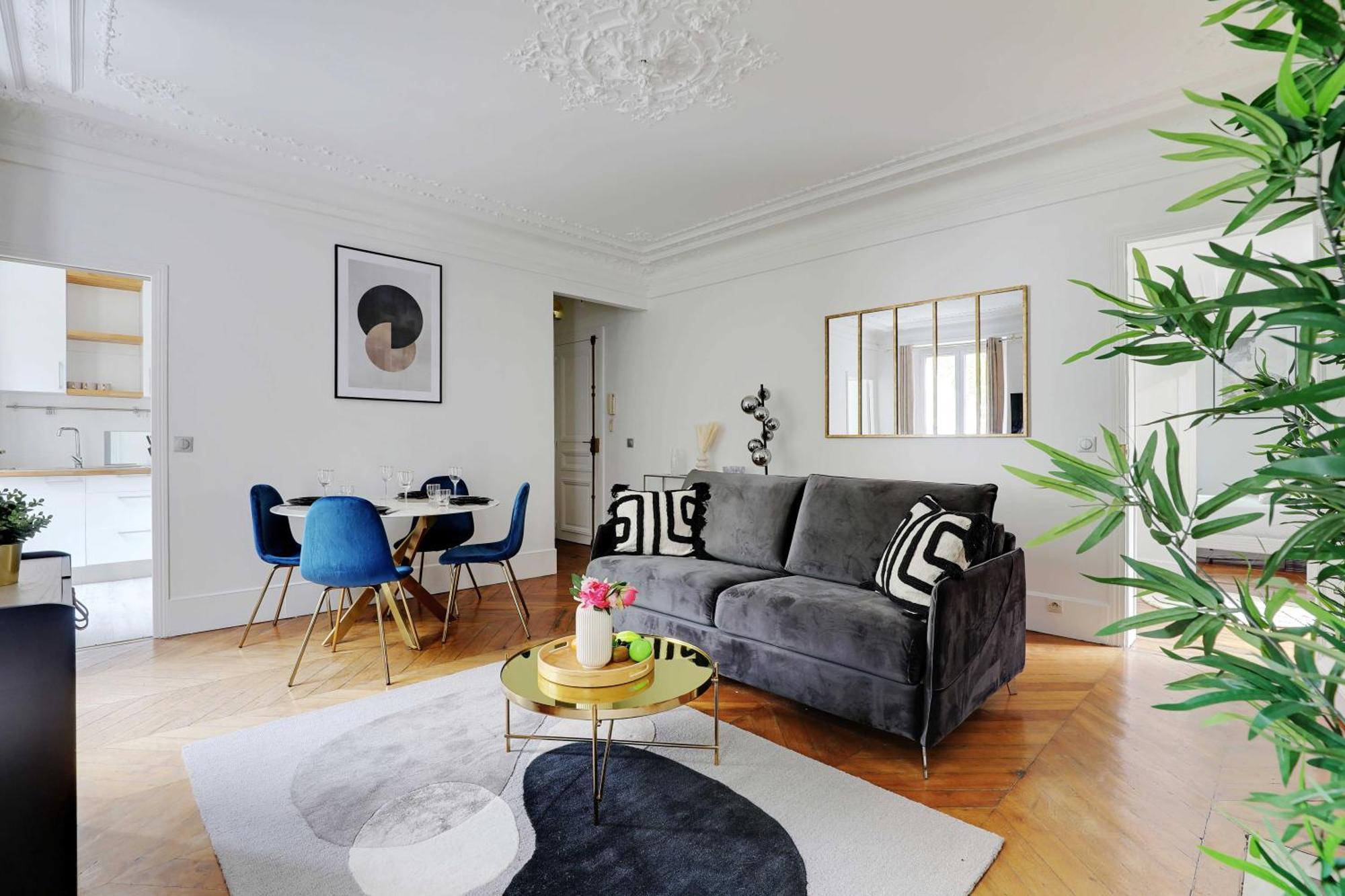 Appartamento Magnificent - 1br-4p - Parc Monceau *